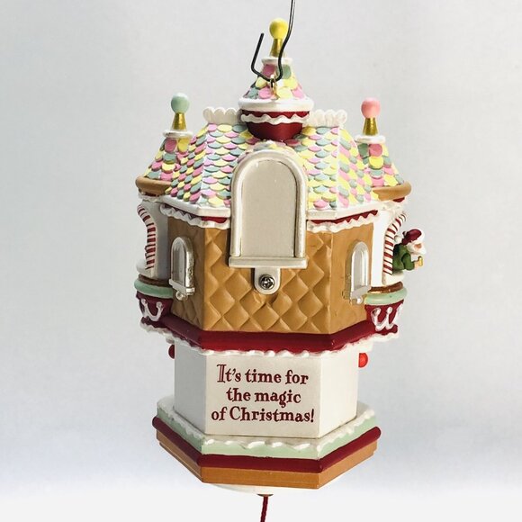 Magic Ornament Workshop Clock Movement Sound Light 2004 Hallmark Keepsake - Picture 4 of 12